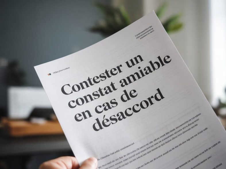 Comment contester un constat amiable en cas de désaccord ?